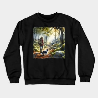 A Walk in the Woods Crewneck Sweatshirt